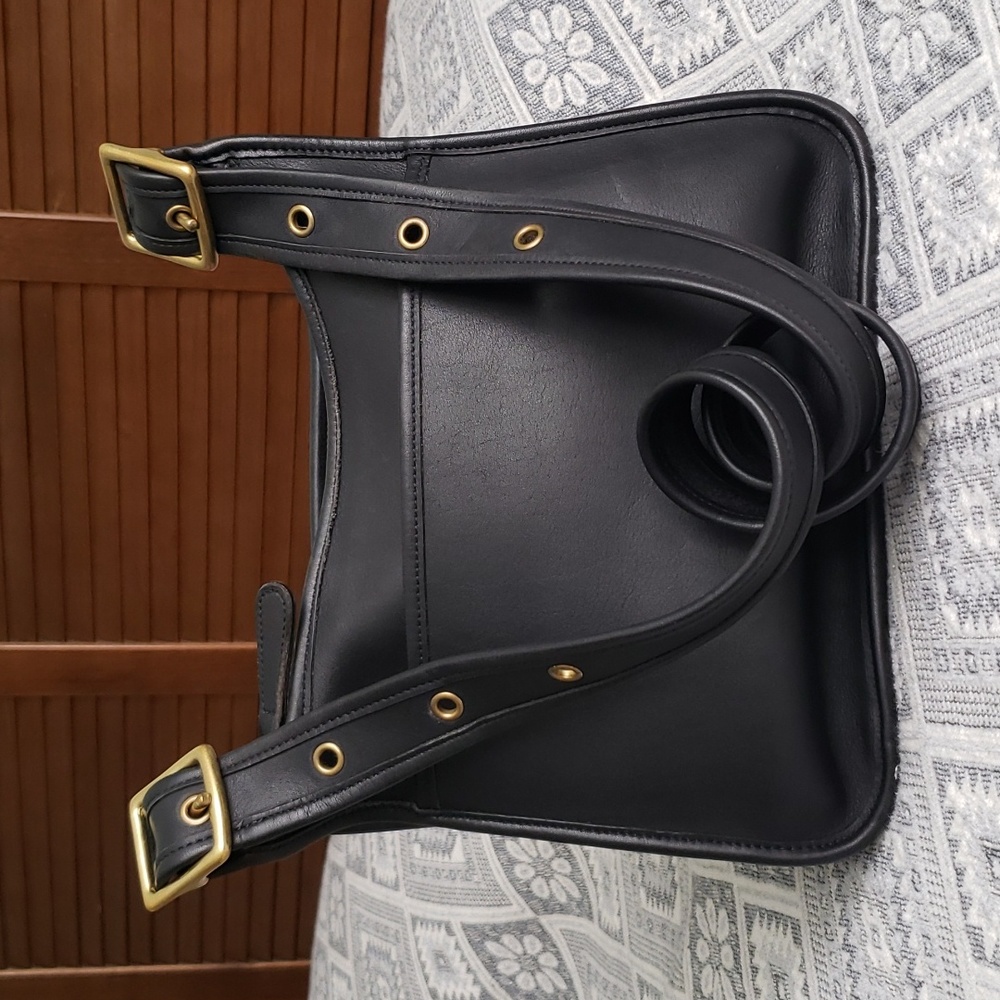 Coach Legacy Zip Vintage Bag 9966 Black